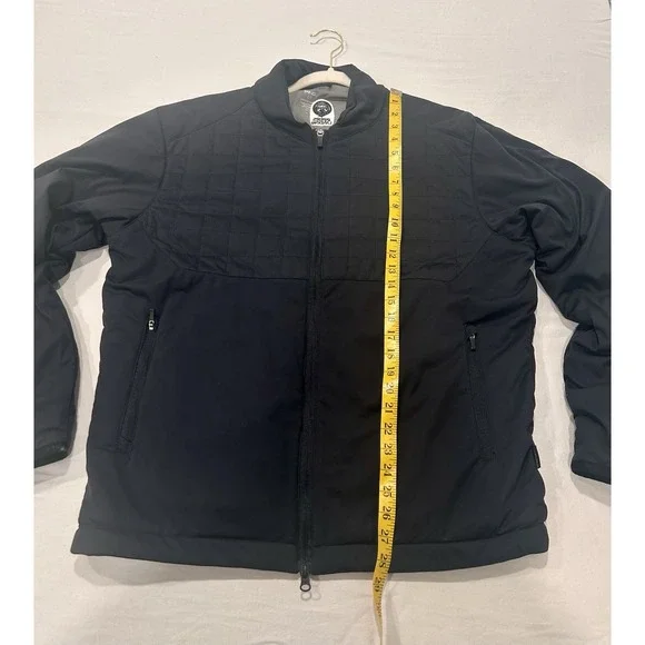 Ping Lg Norse Primaloft Zoned Black Full Zip Golf Jacket Wtr Resist Thermal FLAW - Picture 10 of 16